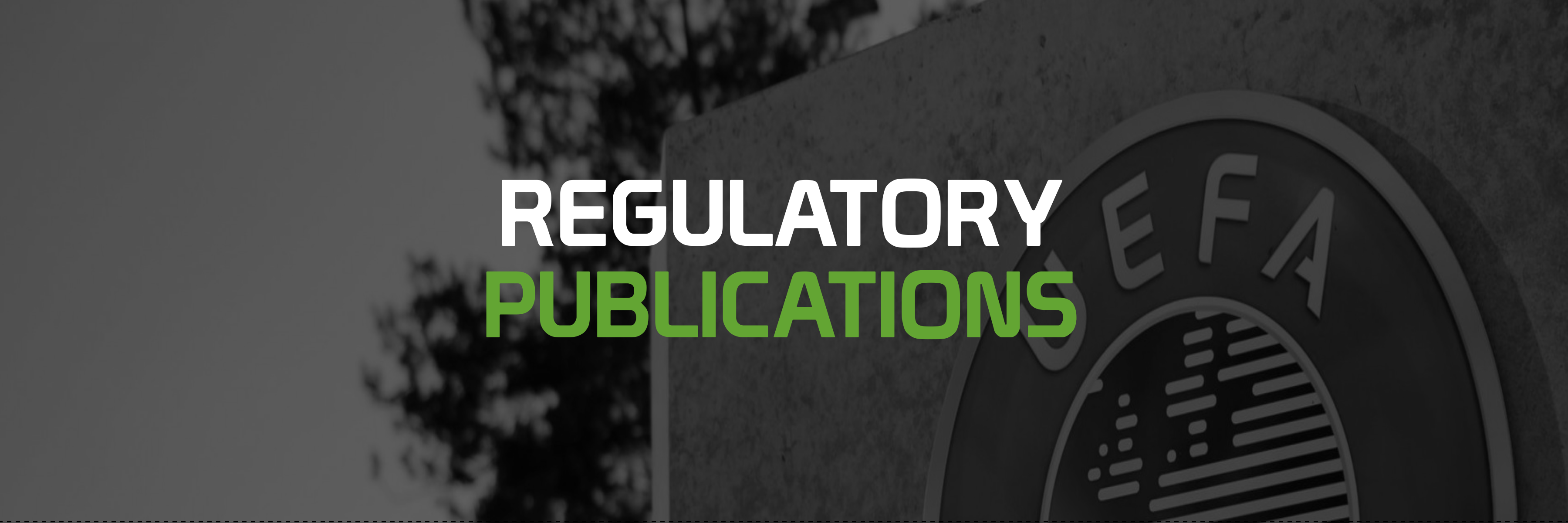 Regulatory Publications Banner